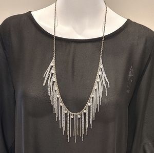 FIREWORKS FRINGE STATEMENT NECKLACE
